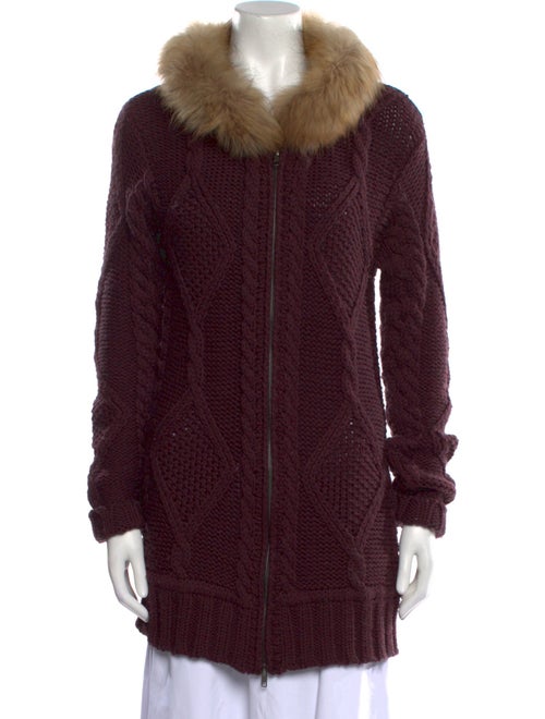 L'Agence Merino Wool Mock Neck Sweater