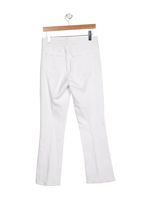 L'Agence Mid-Rise Straight Leg Jeans