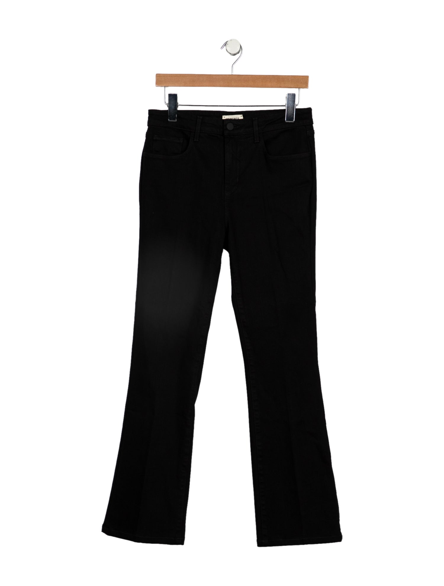L'Agence Mid-Rise Straight Leg Jeans