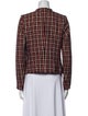 L'Agence Tweed Pattern Evening Jacket