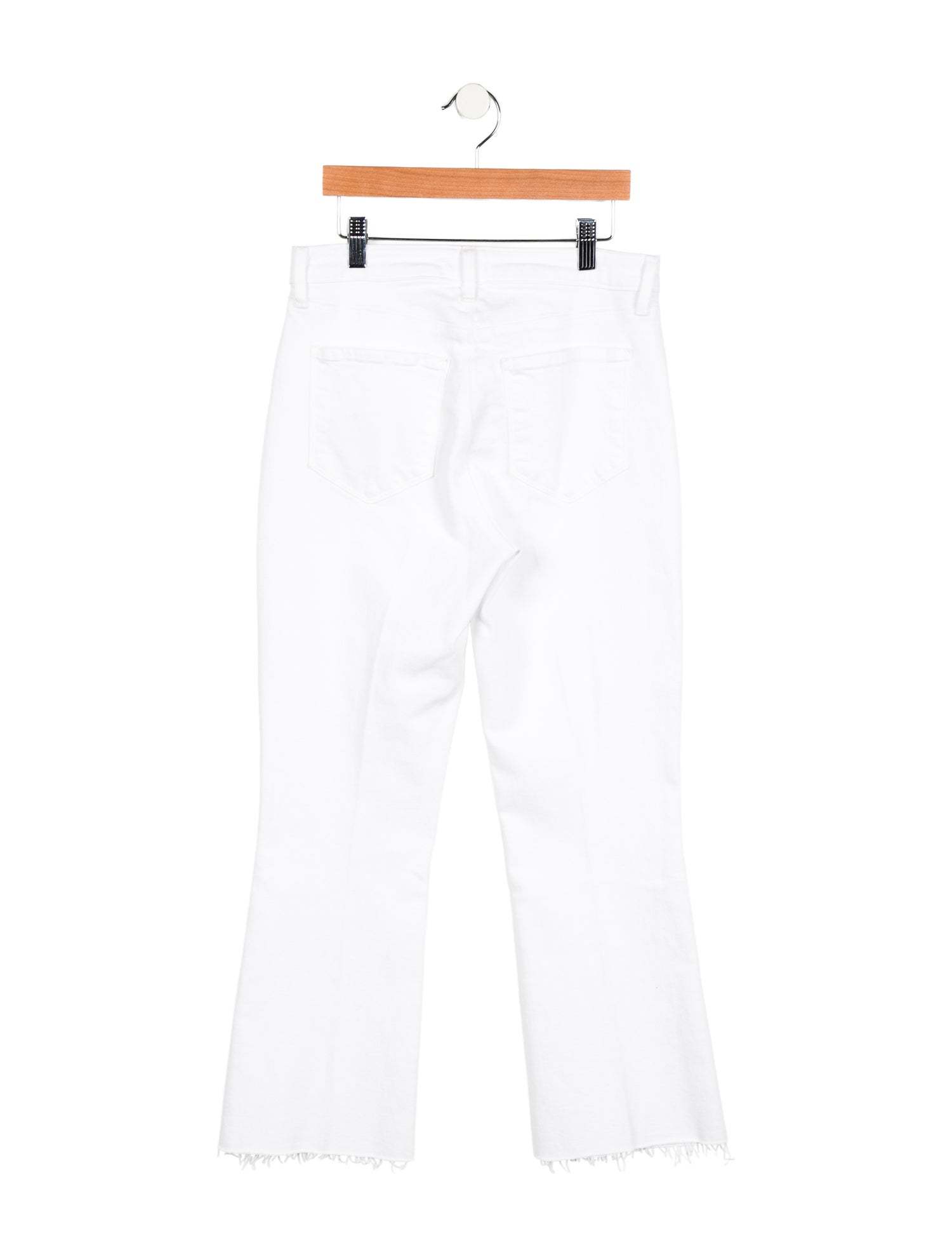 L'Agence Mid-Rise Wide Leg Jeans