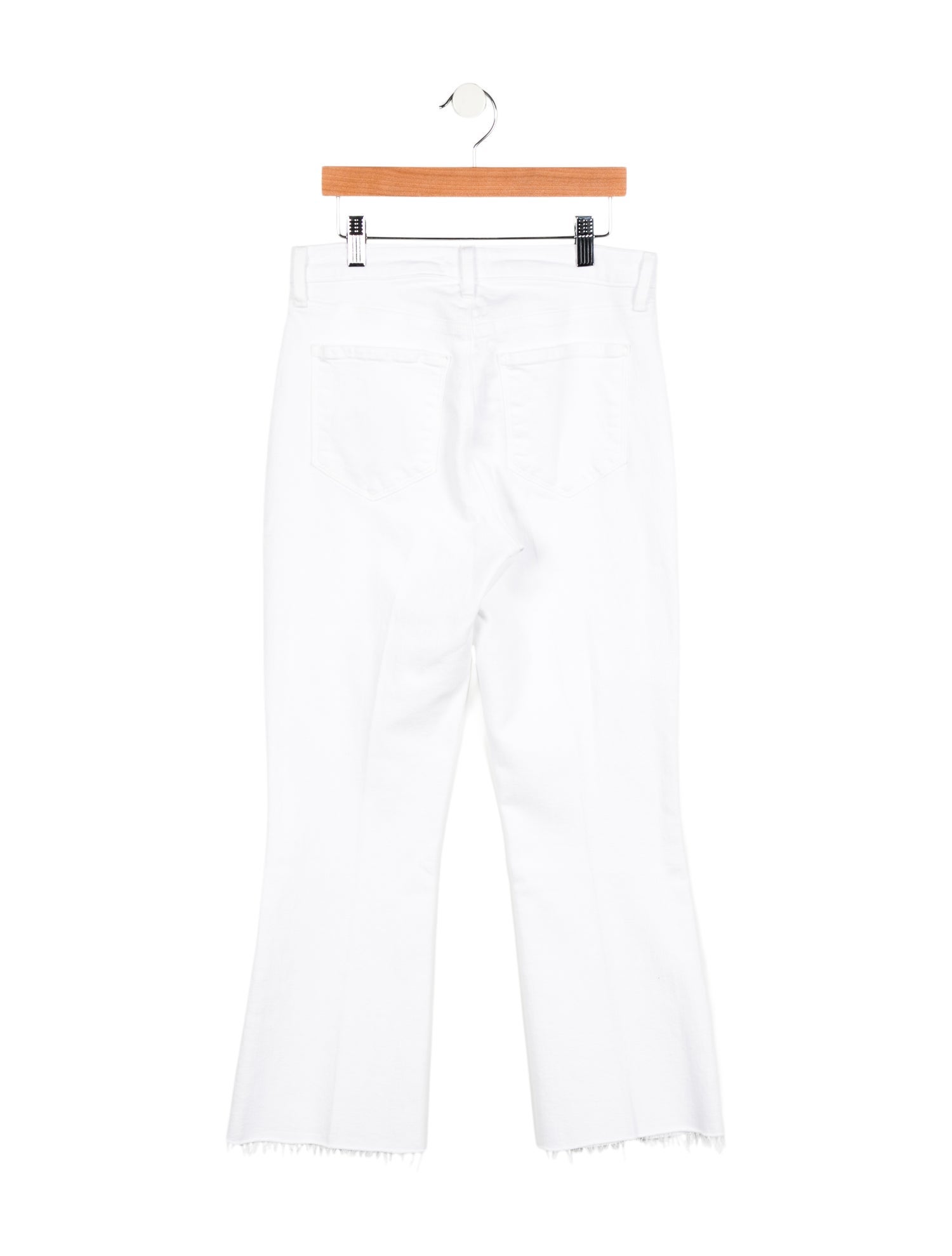 L'Agence Mid-Rise Straight Leg Jeans