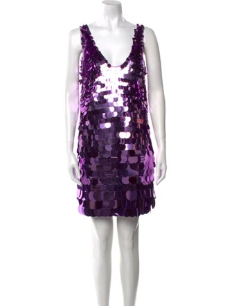 L'Agence Sequin Mini Dress