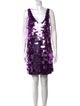 L'Agence Sequin Mini Dress