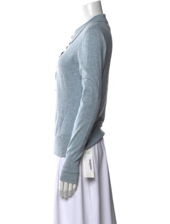 L'Agence Long Sleeve Polo