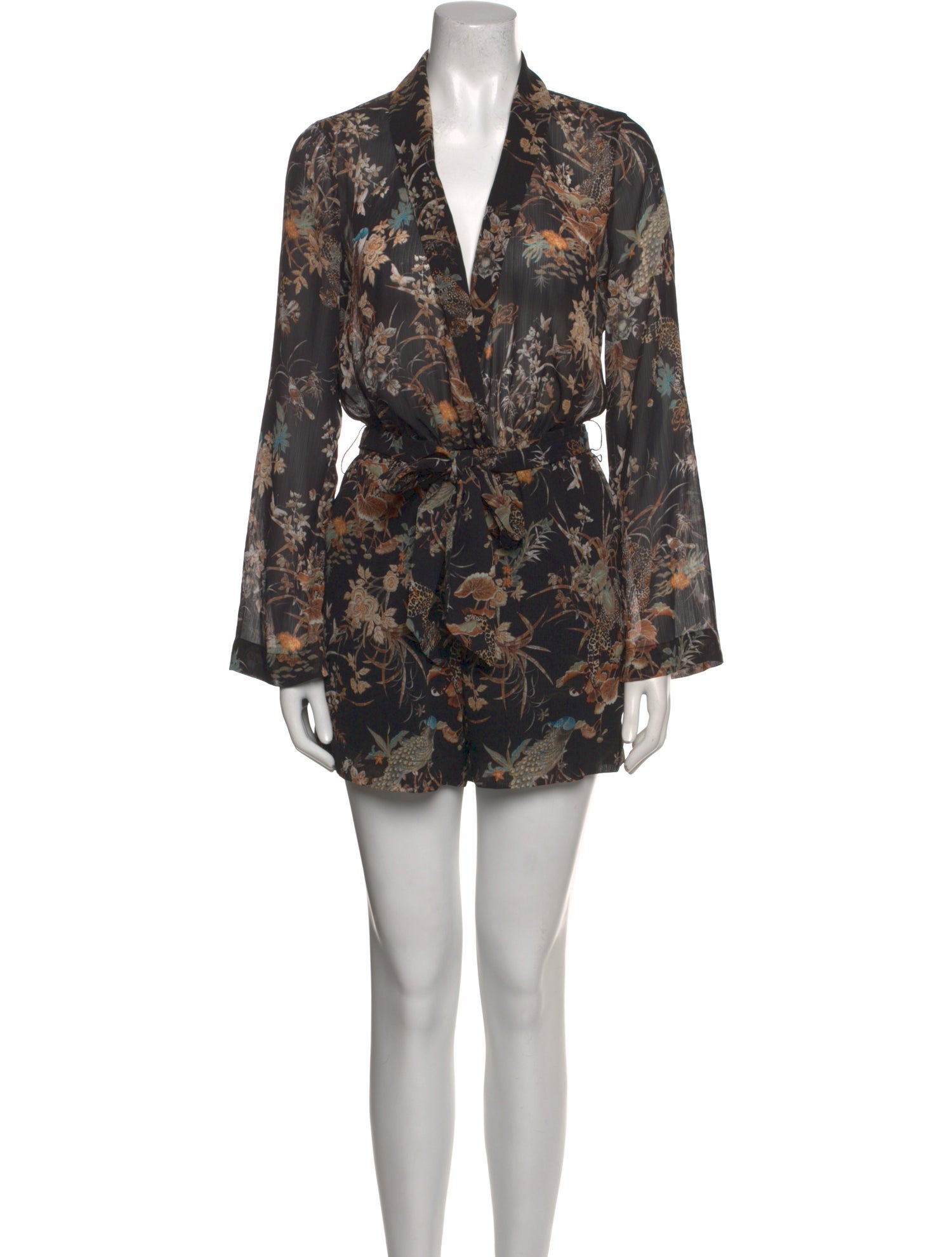 L'Agence Floral Print Romper
