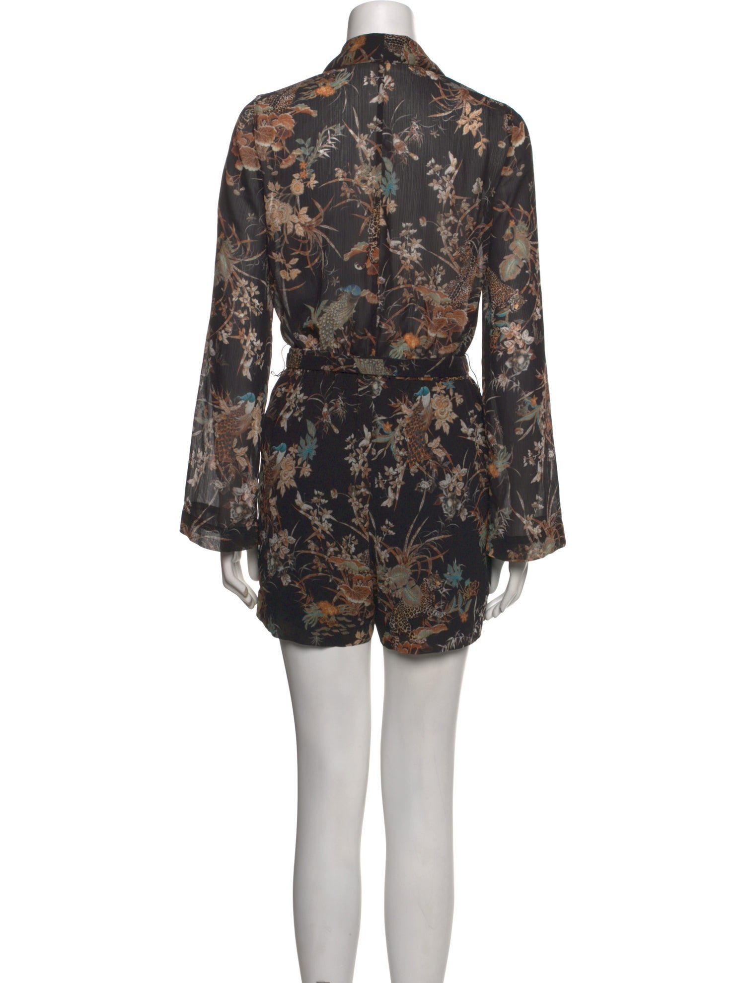 L'Agence Floral Print Romper