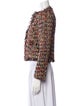 L'Agence Tweed Pattern Evening Jacket