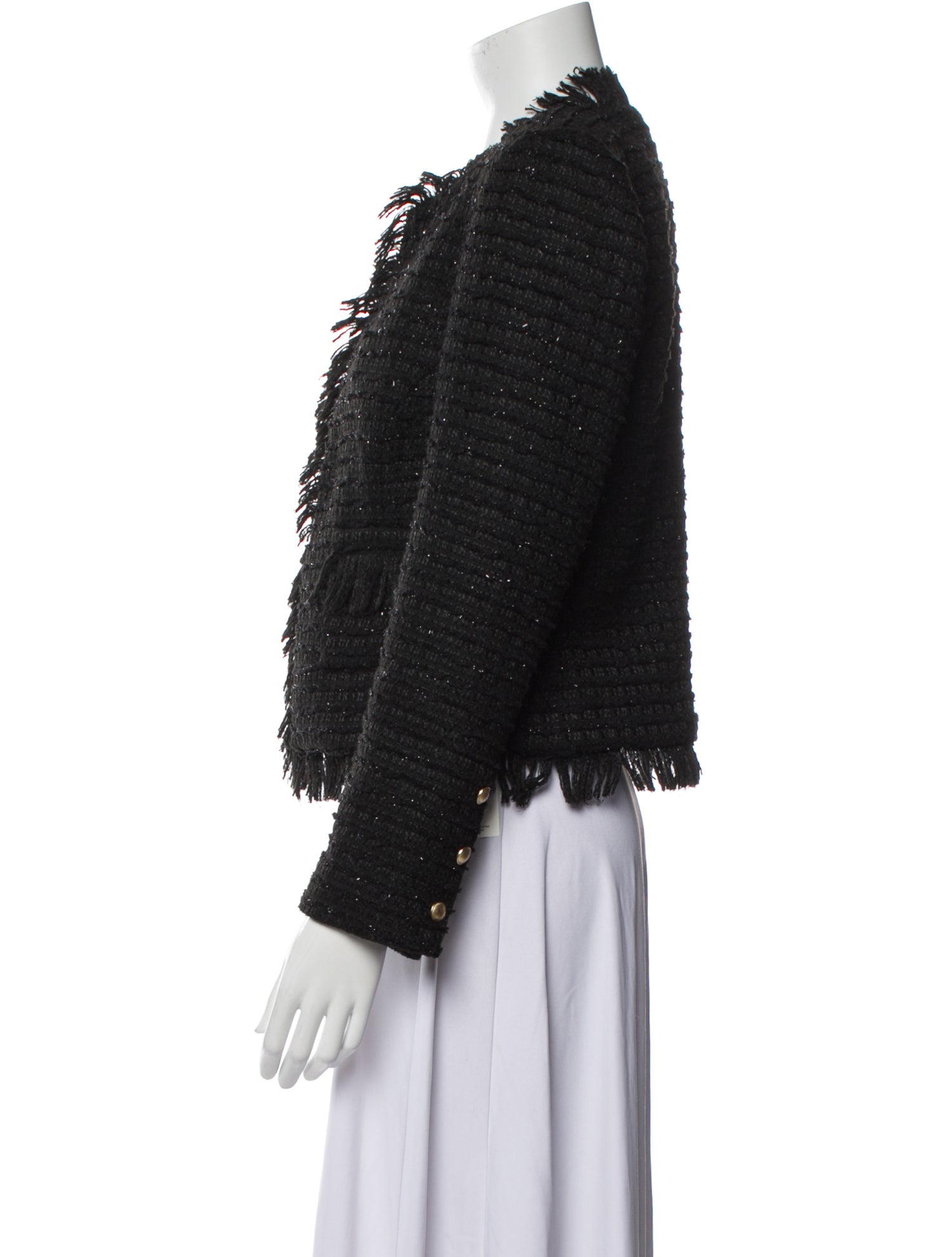 L'Agence Tweed Pattern Jacket