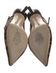 L'Agence Ponyhair Animal Print Mules