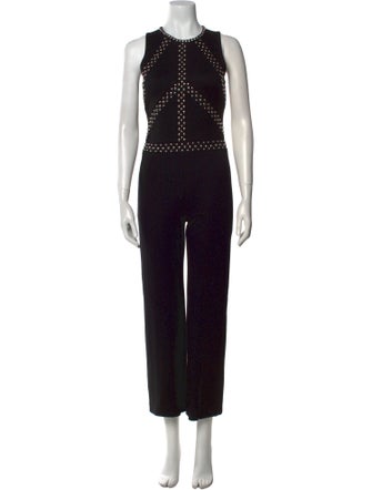 L'Agence Crew Neck Jumpsuit
