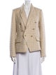 L'Agence Tweed Pattern Blazer