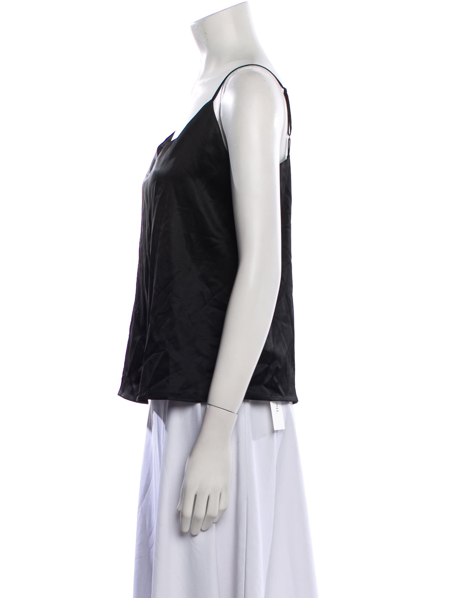 L'Agence V-Neck Sleeveless Top