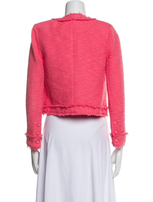 L'Agence Tweed Pattern Evening Jacket