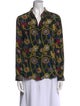 L'Agence Silk Printed Blouse