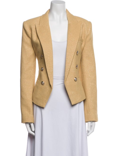 L'Agence Tweed Pattern Blazer