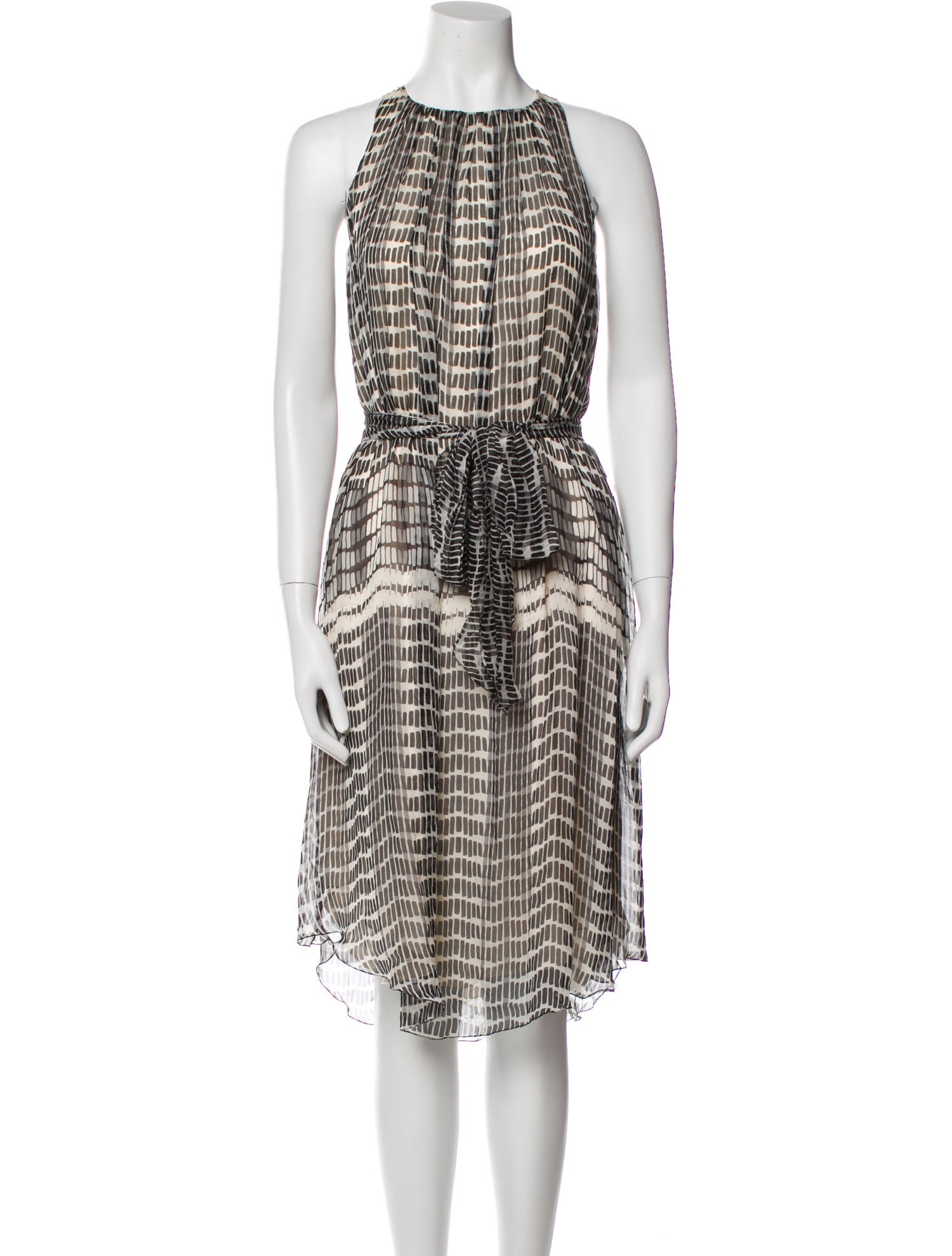 L'Agence Silk Mini Dress