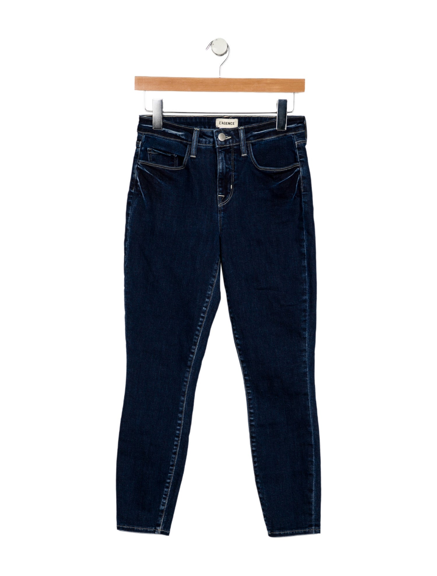 L'Agence Mid-Rise Skinny Leg Jeans