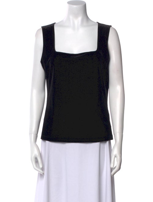 L'Agence Square Neckline Sleeveless Top