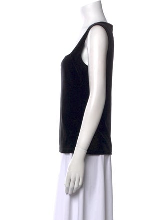 L'Agence Square Neckline Sleeveless Top