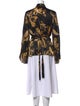 L'Agence Silk Printed Blouse