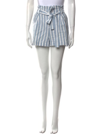 L'Agence Linen Mini Shorts