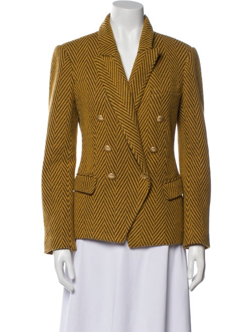 L'Agence Striped Blazer