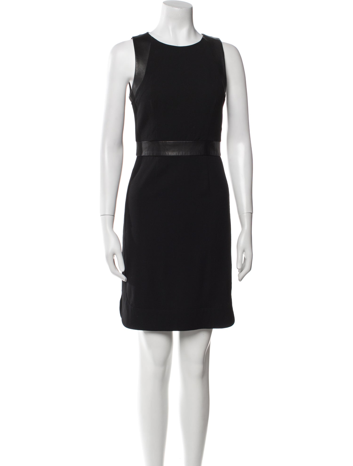 L'Agence Crew Neck Mini Dress