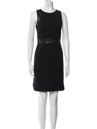 L'Agence Crew Neck Mini Dress