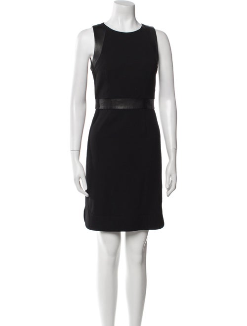 L'Agence Crew Neck Mini Dress