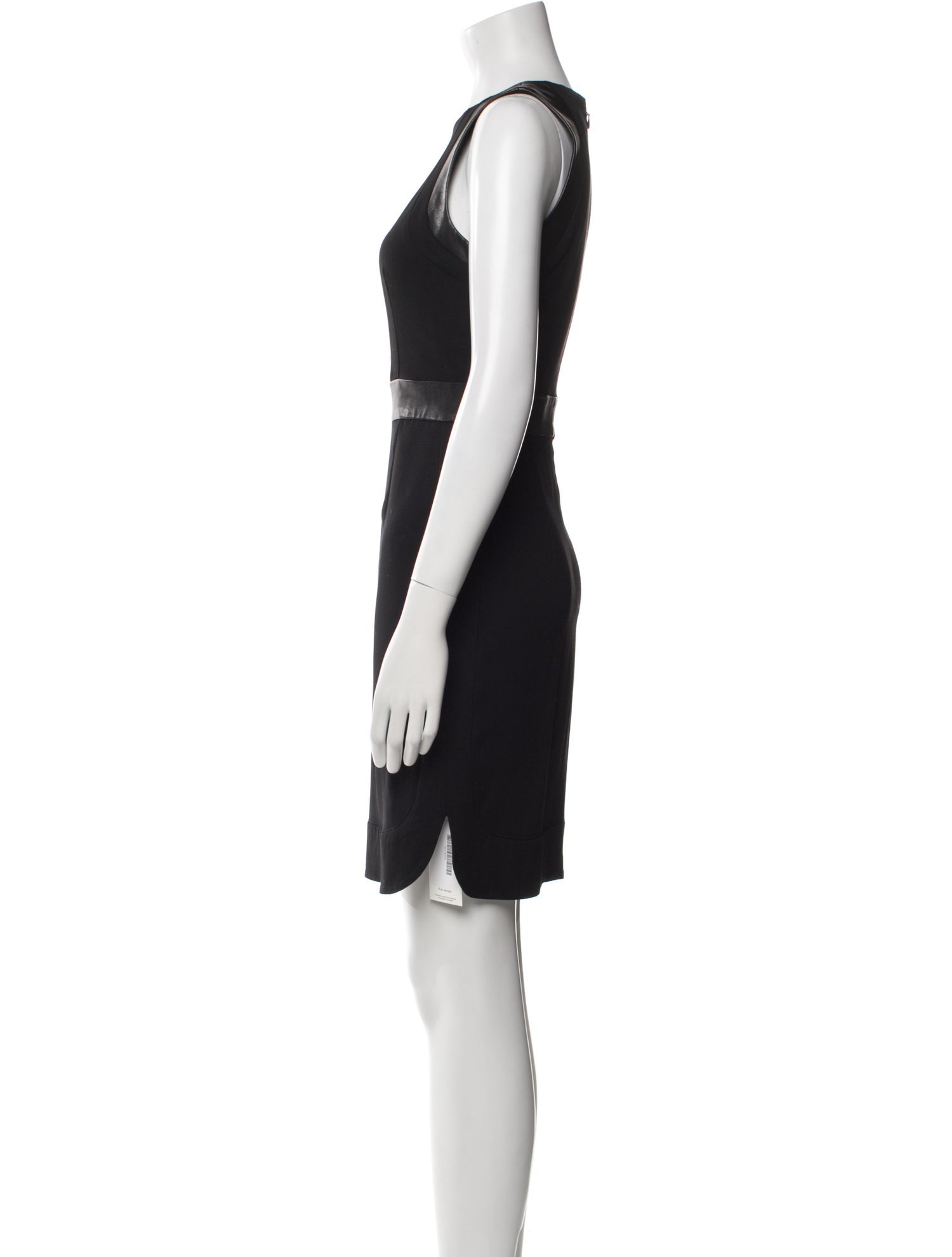 L'Agence Crew Neck Mini Dress