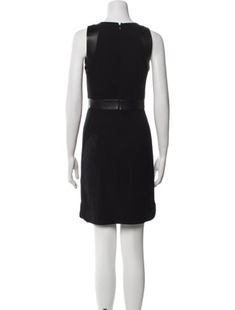 L'Agence Crew Neck Mini Dress