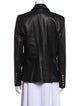 L'Agence Leather Blazer