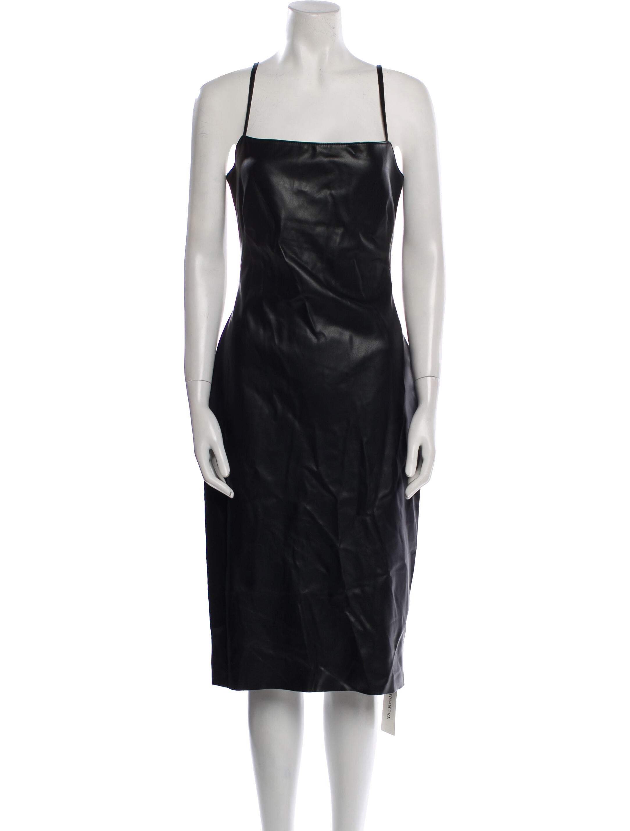 L'Agence Square Neckline Mini Dress