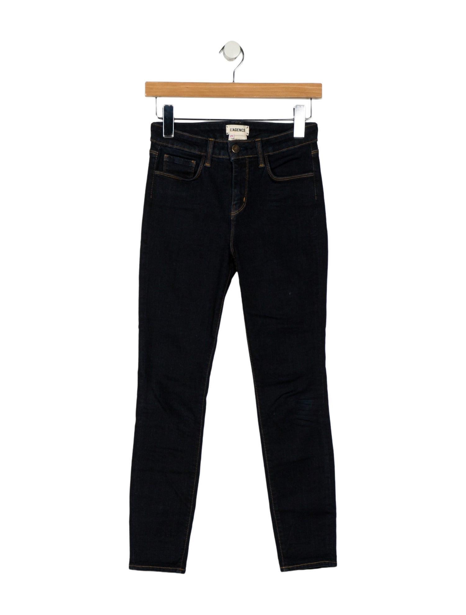 L'Agence Mid-Rise Skinny Leg Jeans