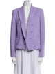 L'Agence Tweed Pattern Blazer