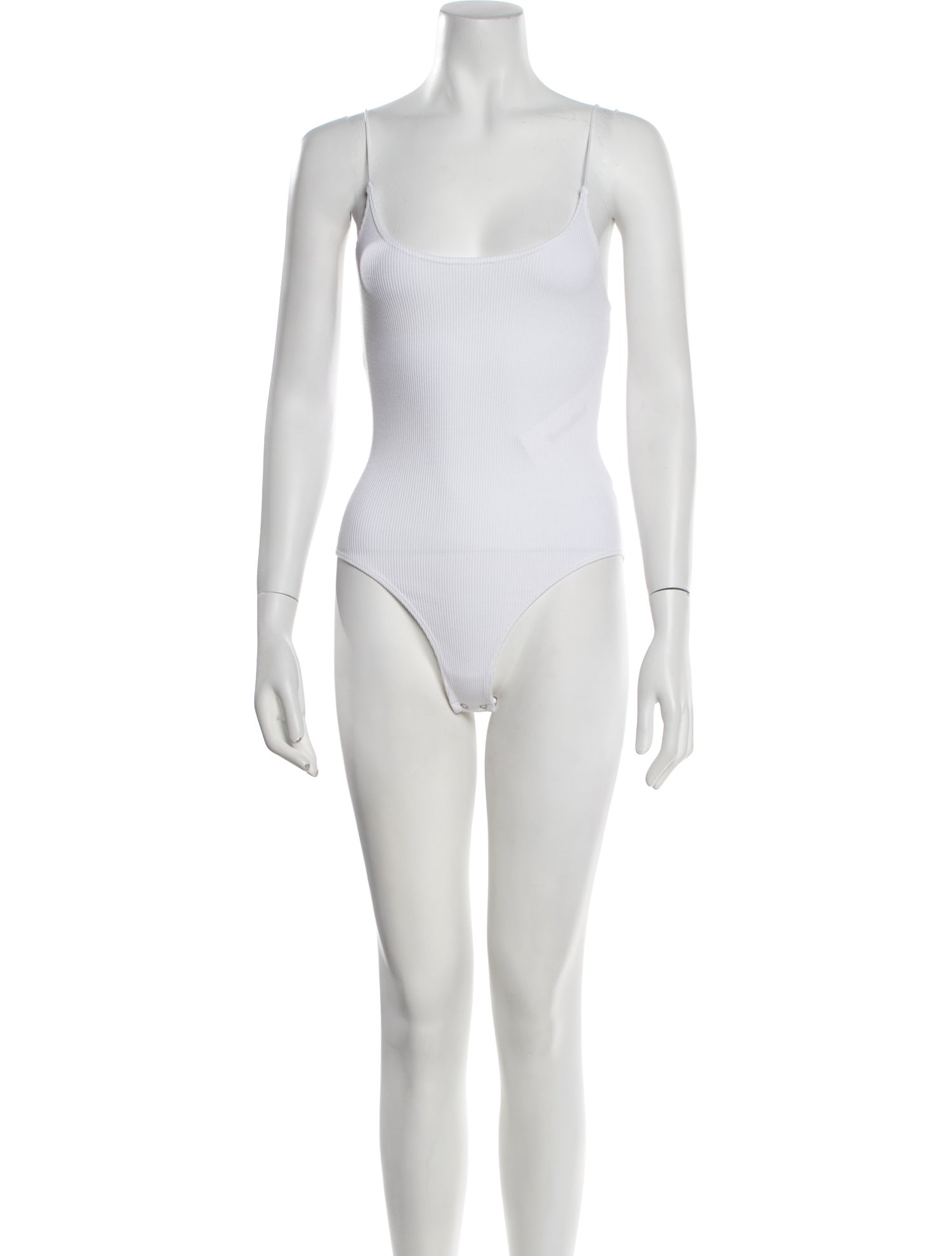 L'Agence Square Neckline Sleeveless Bodysuit