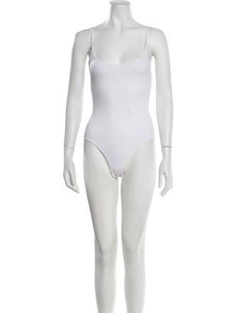 L'Agence Square Neckline Sleeveless Bodysuit