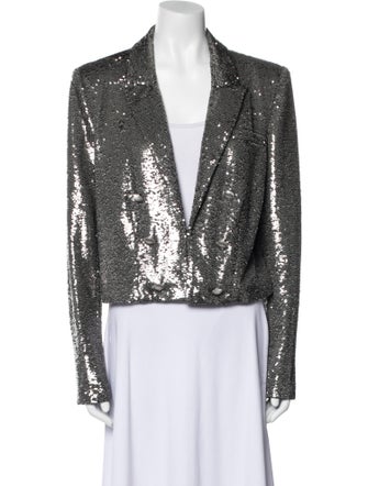 L'Agence Printed Evening Jacket