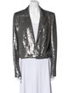 L'Agence Printed Evening Jacket