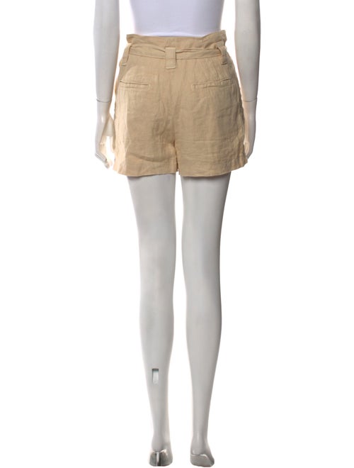 L'Agence Linen Mini Shorts