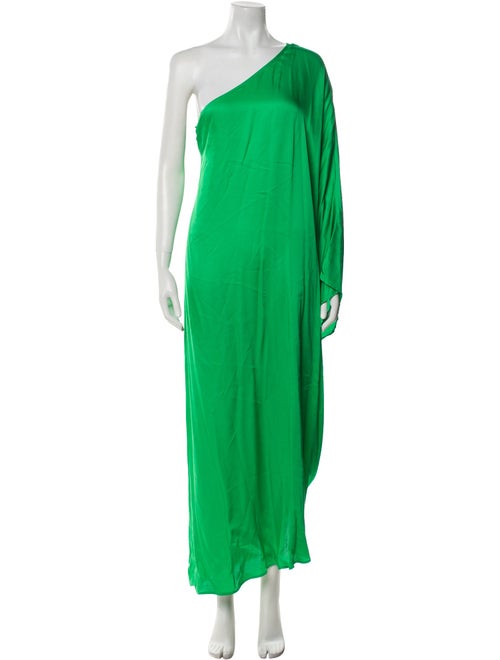 L'Agence One-Shoulder Long Dress