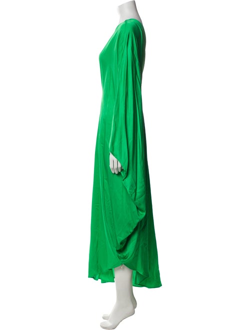 L'Agence One-Shoulder Long Dress