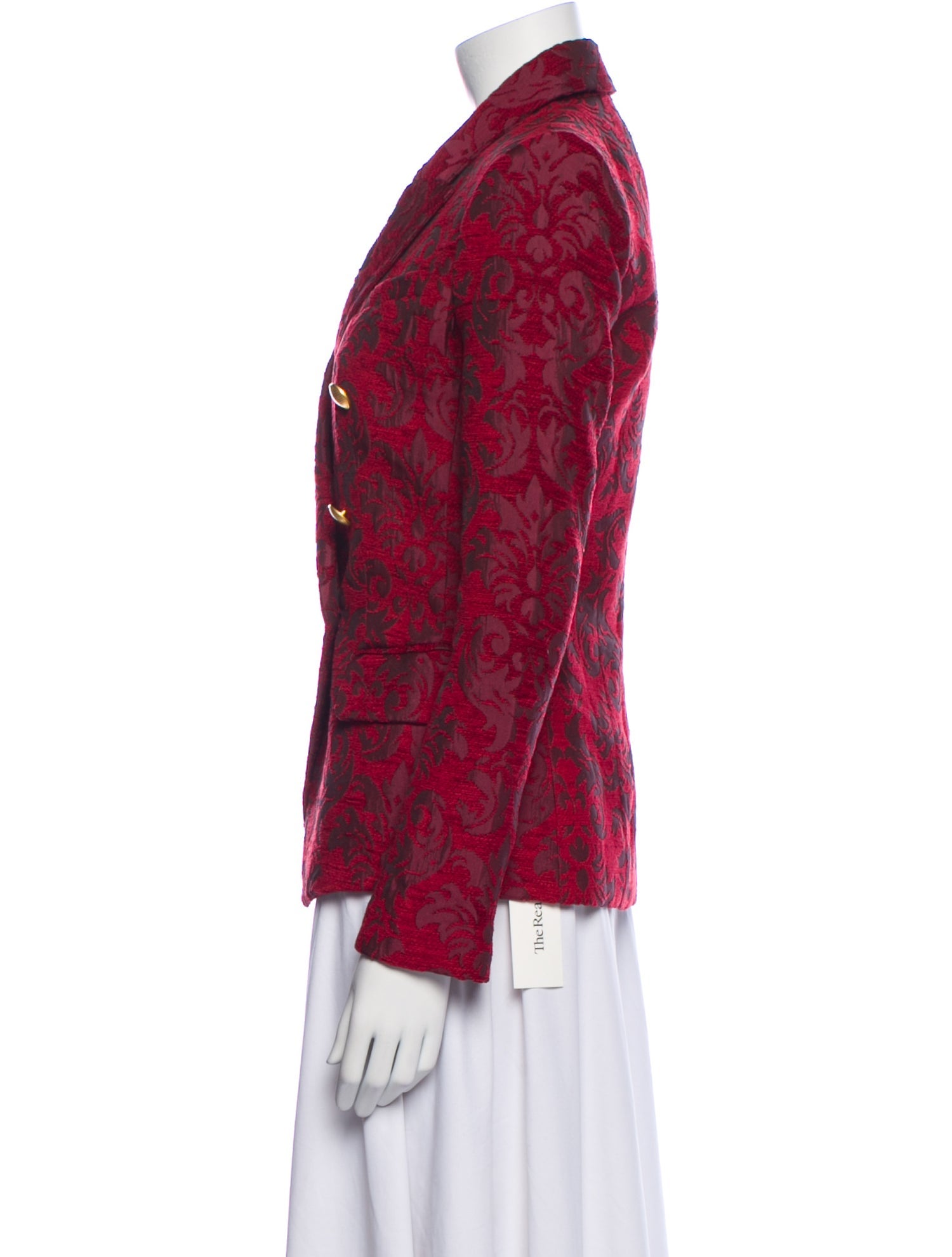 L'Agence Plaid Print Blazer