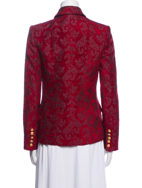 L'Agence Plaid Print Blazer