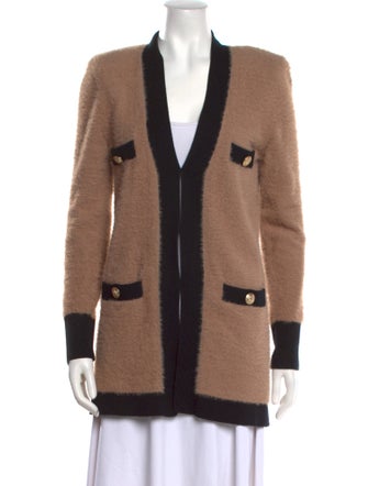 L'Agence Nylon Striped Sweater