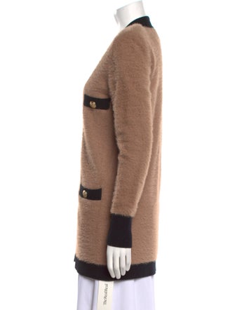 L'Agence Nylon Striped Sweater