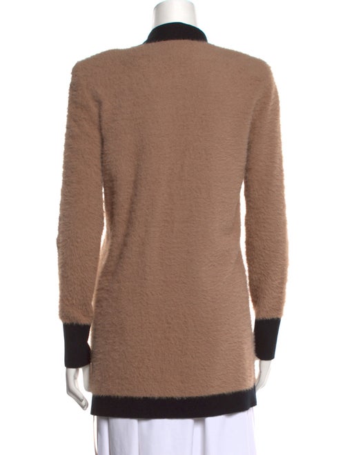 L'Agence Nylon Striped Sweater