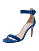 L'Agence Suede Sandals