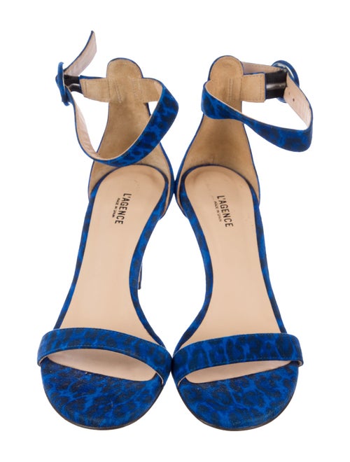 L'Agence Suede Sandals